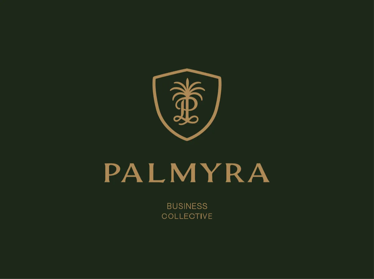 Palmyra Business Collective: logo and visual identity